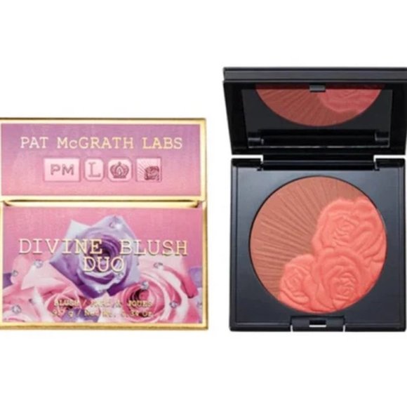 NIB ✅ Pat McGrath #COSMIC CORAL Skin Fetish DIVINE BLUSH DUO ✨ BNIB - Picture 1 of 11